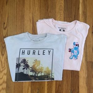 Hurley & Riot Society T-Shirts